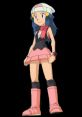 Dawn from Pokémon Diamond and Pearl, featuring her signature outfit and confident pose. Perfect for fans and collectors.