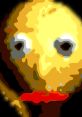 Close-up of Baldi's head from the iconic game in Baldi's Super Rp X Revival, featuring a vibrant, quirky design.
