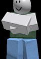 3D character with a smiling face holding a rectangular object, styled with green and blue attire, suitable for 1X1X1X1 Tss community.