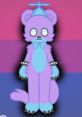 Cute purple character with a bow tie and propeller hat, embodying the playful style of "Sussy Wussy Voice (OLD).