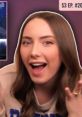 Hailie Jade enthusiastically engaging in a fun discussion during Season 3 Episode 20 of her show.