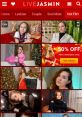 Livejasmin LiveJasmin girl whispering at the end of their ads