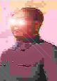 Pixelated figure with glowing eyes, symbolizing intense emotion or reaction, relevant in discussions about racism and societal issues.