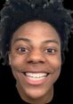 Smiling young man with curly hair, showcasing a playful expression, popular in Ispeed's V3 community.