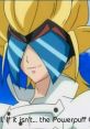 Character wearing stylish blue sunglasses and a white jacket, referencing a humorous moment in a Masquerade setting.