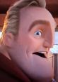 Cheerful animated character with slick blond hair, a wide smile, and bright blue eyes, embodying a fun, vibrant persona.