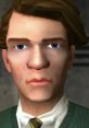 3D character model of Ivan Alexander with blue eyes and a serious expression, dressed in a suit and tie.