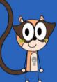 Werry the animated character features big glasses and a playful expression, ready for fun and music adventures.