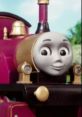 Lady from "Tatmr - Calling All Engines" smiles warmly, showcasing her vibrant design and friendly personality.