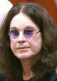 Ozzy Osbourne, renowned rock icon, with long hair and purple sunglasses, capturing his distinct style and persona.