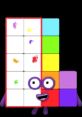 Numberblocks character displaying colorful blocks and playful expressions, featuring elements related to Numberblocks 17 voice.