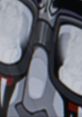Close-up of stylized glasses with a high-tech design, reflecting detailed images, evoking themes of creativity and innovation.
