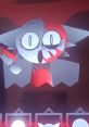 Stylized character from "Fatima Chavez Phase 5," displaying excitement with striking red and gray colors in a unique design.