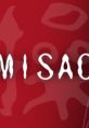 Stylized "Misao" text on a vibrant red background, showcasing artistic flair and cultural significance.