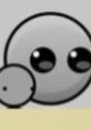 Cute, round creature with large eyes featured in Shadow From The Grave V2, displaying a simplistic and playful design.