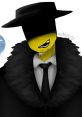 Mafioso (Alan Pryke, Roblox) Mafioso Is A Robloxian Man With Yellow Skin Wearing A Black Hat And Suit and Tie, Like A
