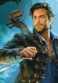 Charismatic bard wielding a lute and sword, embodying adventure and creativity in a vibrant fantasy setting.