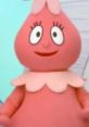 Foofa (Yo Gabba Gabba) (Emma Jacobs) Foofa is pink and happy.