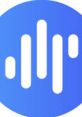 Stylized blue logo featuring sound wave graphic, representing George (Voicemaker) and innovative voice technology.