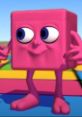 Bozz (Cubeez) A pink male cubee who is the leader of the Cubeez.