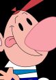 Billy V.3 character close-up with a big smile, wearing a sailor-striped shirt and a playful expression. Perfect for fans!