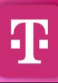 T-Mobile logo on a vibrant pink background, representing brand identity and communication services, including call error support.