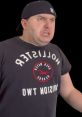 Angry expression from Louis Johnson, wearing a dark Hollister shirt, showing frustration and intensity in his demeanor.