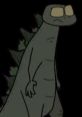 Triangle (Triangle Vs Monkey Series) An parody version of Godzilla in blunt brothers production universe