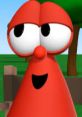Alvin The Cone from Shapetales, featuring a smiling red character with expressive eyes in a vibrant outdoor setting.