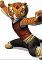 Maestra Tigresa poses in a fighting stance, showcasing her strength and agility from Kung Fu Panda series.