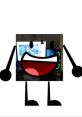 Cartoon character with a smiling face, colorful background, resembling Jimart from James Martin's animated series.