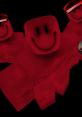 Coolkid avatars in vibrant red outfits with smiling faces, showcasing playful Roblox gaming culture.