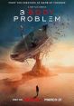 Promotional poster for "3 Body Problem" on Netflix, featuring a dramatic landscape and a large satellite dish, premiering March 21.
