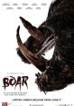 Promotional poster for "Boar" (2017), showcasing the razor-sharp tusks of a menacing wild boar. Limited release June 17.