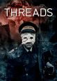 Haunting scene from Threads (1984), showcasing a traffic warden amidst a post-apocalyptic landscape and nuclear fallout.