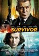 Action-packed "Survivor" poster featuring Milla Jovovich and Pierce Brosnan in a high-stakes chase and suspense.