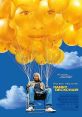 Danny Deckchair poster featuring Rhys Ifans with yellow balloons and a dreamy sky, promoting adventure and imagination.