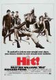 Poster for "Hit! (1973)," featuring Billy Dee Williams and Richard Pryor with a diverse team of characters, armed and ready.