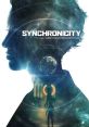 Poster for the sci-fi film "Synchronicity" (2015), featuring a cosmic silhouette and elements of time travel.