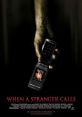 Dark phone scene from "When a Stranger Calls" (2006), featuring a hand holding a cell phone displaying a woman's image.