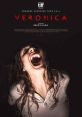 Terrifying scene from "Veronica" (2017), featuring a woman screaming in fear, showcasing the film's horror elements.