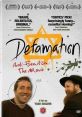 Cover art for "Defamation," a film by Yoav Shamir exploring anti-Semitism and its societal implications.