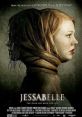 Jessabelle movie poster featuring a haunting side profile with dark, twisted elements, embodying suspense and horror themes.