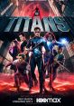 Titans characters unite in powerful poses, showcasing their abilities in a gritty cityscape for the new season on HBO Max.