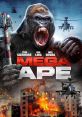 Explosive scene from Mega Ape (2023) featuring a giant gorilla amidst destruction and helicopters, showcasing thrilling chaos.