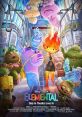 Elemental (2023) Follows Ember and Wade, in a city where fire-, water-, earth- and air-residents live together. Cast: