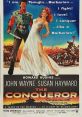 The Conqueror (1956) Mongol chief Temujin battles against Tartar armies and for the love of the Tartar princess Bortai.