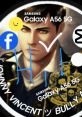 Johnny Vincent from Greasers featured on a Samsung Galaxy A56 5G wallpaper, showcasing his iconic style and character.