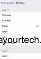 New Siri Voice 15