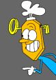 Chef Hidian from Mario and Luigi Show, playful character with a chef's hat and mischievous smile, pointing enthusiastically.